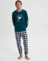 Vamp 19706, Men's Pyjamas with print "BABY IT'S COLD OUTSIDE"